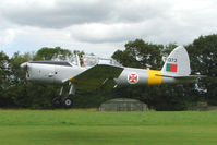 G-CBJG - DHC-1 Chipmunk with Portuguese AF Serial 1373 -  at the 2009 Stoke Golding Stakeout event - by Terry Fletcher