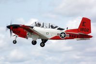 161802 @ OSH - Beech Aircraft Corp T-34C, c/n: GL-197 - by Timothy Aanerud