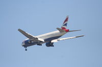 G-VIIK @ KORD - British Airways BOEING 777-236, G-VIIK on approach to 4R KORD. - by Mark Kalfas