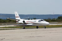N360HS @ MGN - Taxi For Departure RWY 28 - by Mel II