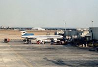 HA-LCF @ LHR - Tu-154B Careless of Malev Hungarian Airlines at the terminal of London Heathrow in the Summer of 1976. - by Peter Nicholson