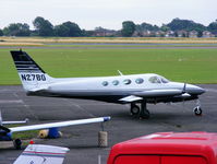 N27BG @ EGTC - Traca Inc - by Chris Hall