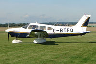 G-BTFO @ EGCJ - Piper PA-28-161 - Visitor to Sherburn for the 2009 LAA Great Northern Rally - by Terry Fletcher