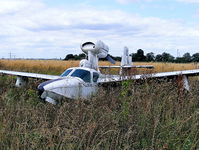 C-FQIP @ EGTR - slowly rotting away in the long grass - by Chris Hall