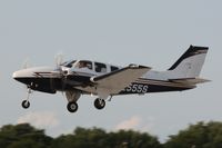 N2555S @ OSH - Raytheon Aircraft Company G58, c/n: TH-2170 - by Timothy Aanerud