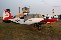 N9JD @ OSH - 1955 Beech A45, c/n: G-134 - by Timothy Aanerud