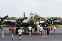 N390TH @ CPK - Liberty Belle with a lot of curious observers.