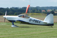 G-PBEC @ EGCJ - Vans RV-7 - Visitor to Sherburn for the 2009 LAA Great Northern Rally - by Terry Fletcher