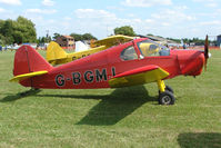 G-BGMJ @ EGCJ - Minicab GY201Visitor to Sherburn for the 2009 LAA Great Northern Rally - by Terry Fletcher