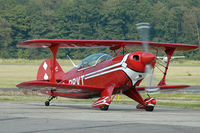 G-BRVT @ EGKB - G-BRVT a PITTS S2B taxies in at Biggin Hill Airport, Kent, U.K. 01/08/2004 - by Sean Mulcahy