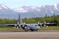 82-0055 @ PANC - 82-0055 / AK (cn 382-4970) USAF ANG C-130, landing RWY 25R PANC. - by Mark Kalfas