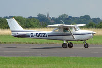 G-BGBI @ EGBG - Cessna F150L at Leicester - by Terry Fletcher