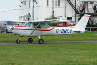 G-BMCV @ EGBG - Cessna 152 at Leicester - by Terry Fletcher