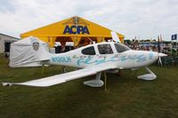 N130LH @ OSH - AOPA Sweepstakes plane on display at Airventure 2009 - Oshkosh, Wisconsin - by Bob Simmermon