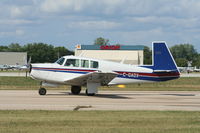 C-GADX @ KOSH - Mooney M20F - by Mark Pasqualino