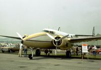N364C @ RDG - Lockheed C-60A offered for sale ($140,00) at the 1977 Reading Airshow is reportedly now derelict in California. It is the BAC 250 model or Howard 250 Tri-Gear converted from a C-60A in May 1966. - by Peter Nicholson