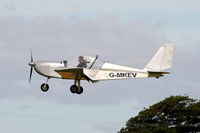 G-MKEV @ X4SO - Aerotechnik EV-97 Eurostar at the Ince Blundell flyin - by Chris Hall