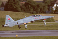 J-3211 @ LSMP - moments prior touchdown at Payerne - by FBE