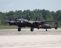 C-GVRA @ YIP - Avro Lancaster - by Florida Metal