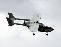 N5257J @ YIP - Cessna O-2