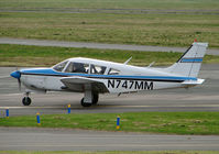 N747MM @ EGBJ - Piper PA-28R 200 Cherokee Arrow - by Robert Beaver