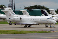 9M-TAN @ EGGW - Malaysian Challenger 300 at Luton - by Terry Fletcher