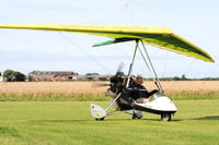 G-MZAP @ X4SO - Ince Blundell Micro light flyin - by Chris Hall