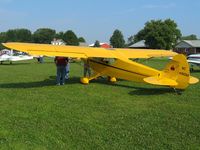 N4910M @ I80 - At the EAA breakfast fly-in - Noblesville, Indiana - by Bob Simmermon