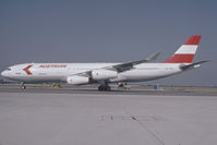 OE-LAH @ VIE - Austrian Airlines Airbus 340-200