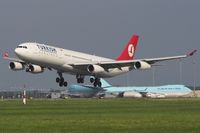 TC-JIJ @ LOWW - Turkish Airlines  Airbus A-340-313X  cn216 - by Delta Kilo