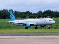 TC-TCE @ EGBB - Turkuaz Airlines Airbus A-321-211. - by Chris Hall