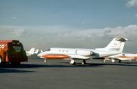 N200MH @ ELP - Learjet 25C seen at El Paso in October 1978. - by Peter Nicholson