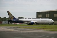 A9C-GZ @ EGHH - Boeing 767-3P6/ER ex A40-GZ