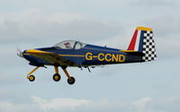 G-CCND @ EGRO - G-CCND departing at Heart Air Display, Rougham Airfield Aug 09 - by Eric.Fishwick