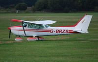 G-BRZS @ EGLM - Cessna 172P visiting White Waltham - by moxy