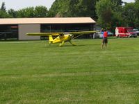 N1810B @ I80 - Arriving at the EAA fly-in - Noblesville, Indiana - by Bob Simmermon