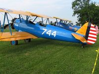 N49711 @ I80 - At the EAA fly-in - Noblesville, Indiana - by Bob Simmermon