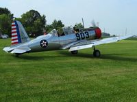 N57486 @ I80 - Arriving at the EAA fly-in - Noblesville, Indiana - by Bob Simmermon