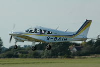 G-BAIH @ EGRO - G-BAIH departing Heart Air Display, Rougham Airfield Aug 09 - by Eric.Fishwick