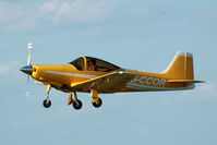 G-CCOR @ EGRO - G-CCOR departing Heart Air Display, Rougham Airfield Aug 09