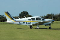 G-BAIH @ EGRO - G-BAIH departing Heart Air Display, Rougham Airfield Aug 09 - by Eric.Fishwick