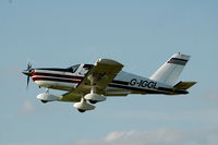 G-IGGL @ EGRO - G-IGGL departing Heart Air Display, Rougham Airfield Aug 09