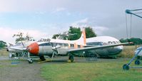 D-IFSB - DeHavillland D.H.104 Dove 6 of the BFS at the DeHavilland Heritage Museum, London-Colney