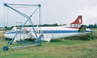 G-AOTI - DeHavillland D.H.114 Heron 2D awaiting restoration at the DeHavilland Heritage Museum, London-Colney