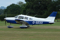 G-SEXX @ EGKH - 1978 Piper PIPER PA-28-161 at Headcorn , Kent , UK - by Terry Fletcher