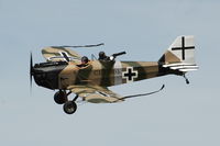 G-BUYU @ EGRO - 4. G-BUYU at Heart Air Display, Rougham Airfield Aug 09 converted to resemble a Junkers CL1