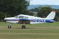 G-AYKW @ EGKH - Piper PA-28-140 at Headcorn , Kent , UK - by Terry Fletcher