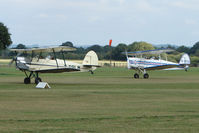 G-BPLM @ EGKH - A pair of Stampes about to perform at Headcorn - by Terry Fletcher