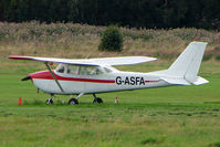 G-ASFA @ EGCB - Cessna 172D at Barton