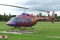 G-ELIT @ EGCB - Bell 206L at Barton